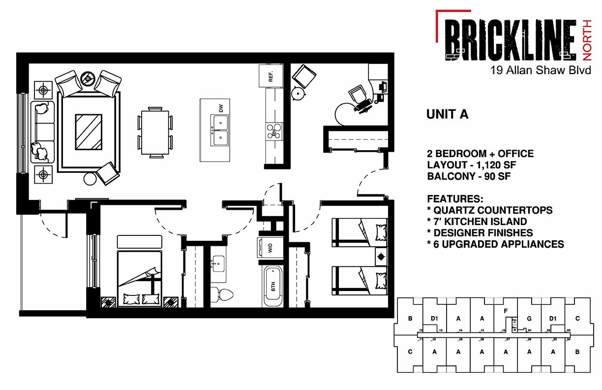 Unit A Floor Plan