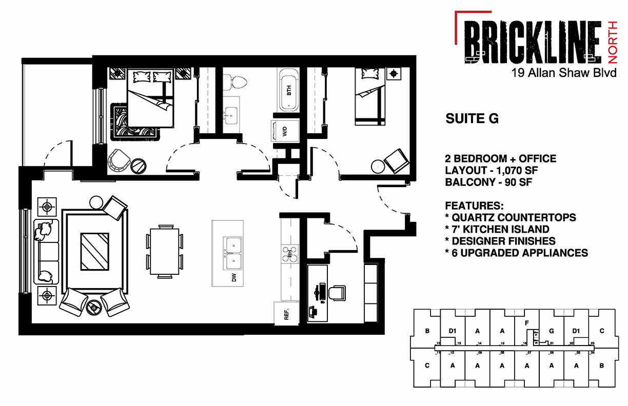 Suite G Floor Plan