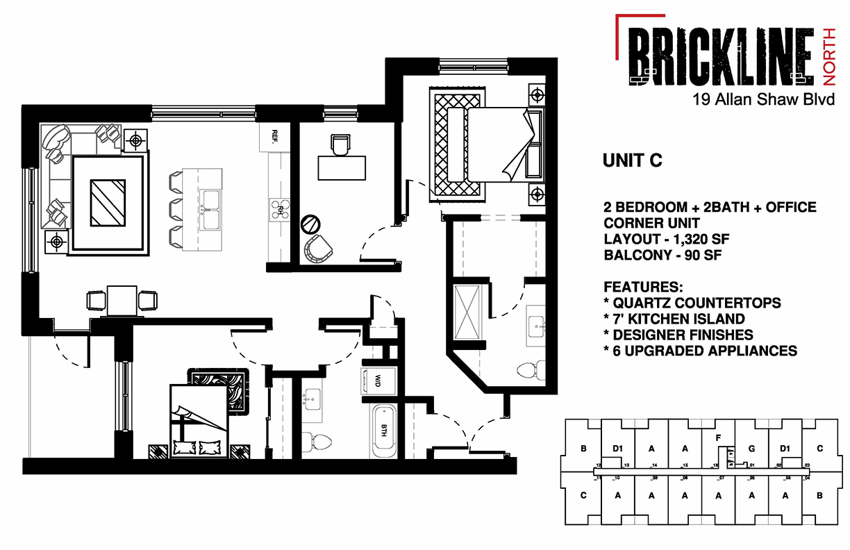 Unit C Floor Plan